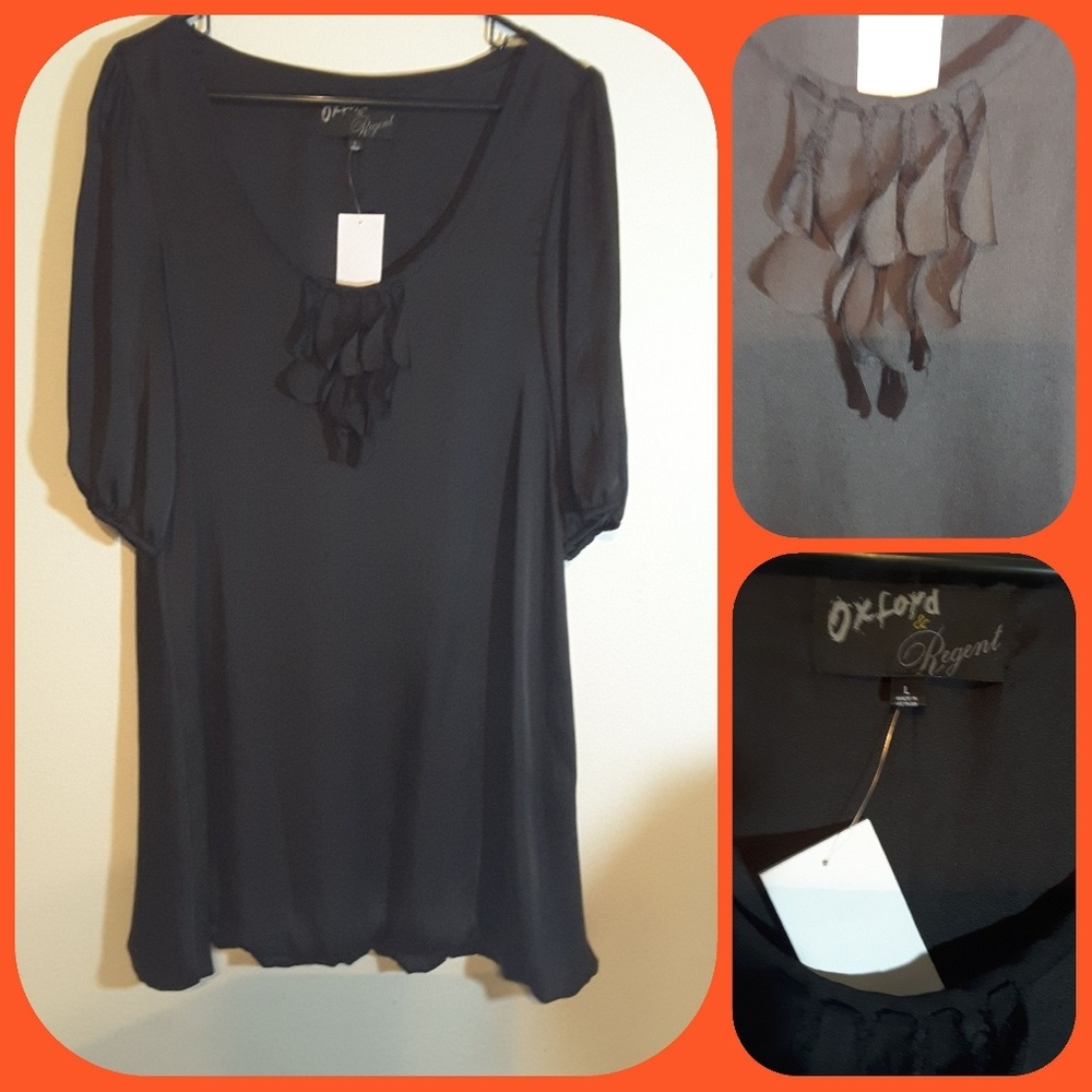 Oxford & Regent Black Dress **NEW**